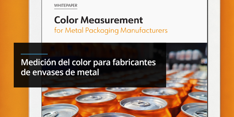 Medición de color para fabricantes