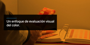 Evaluación visual del color