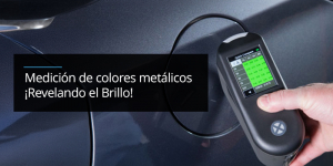 Medición de colores metálicos