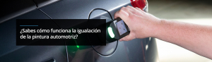Igualación de la pintura automotriz