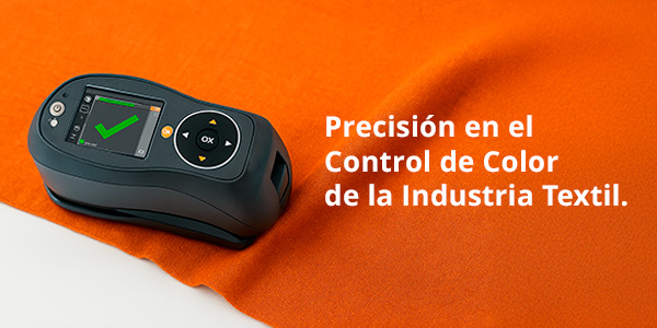 Precisión en el control de color de la industria textil