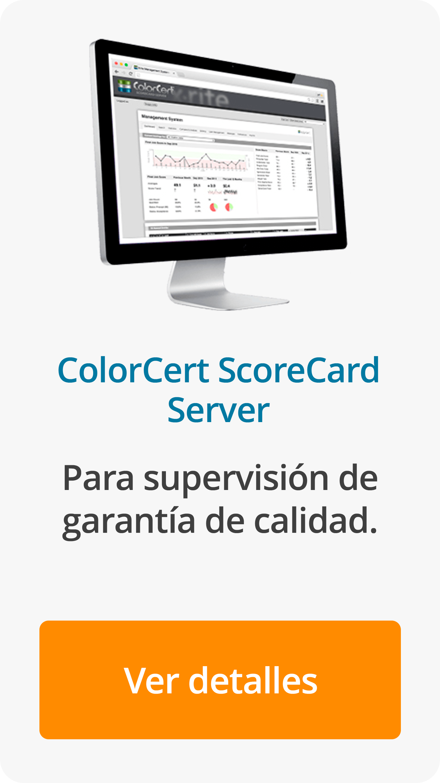 ColorCert ScoreCard Server