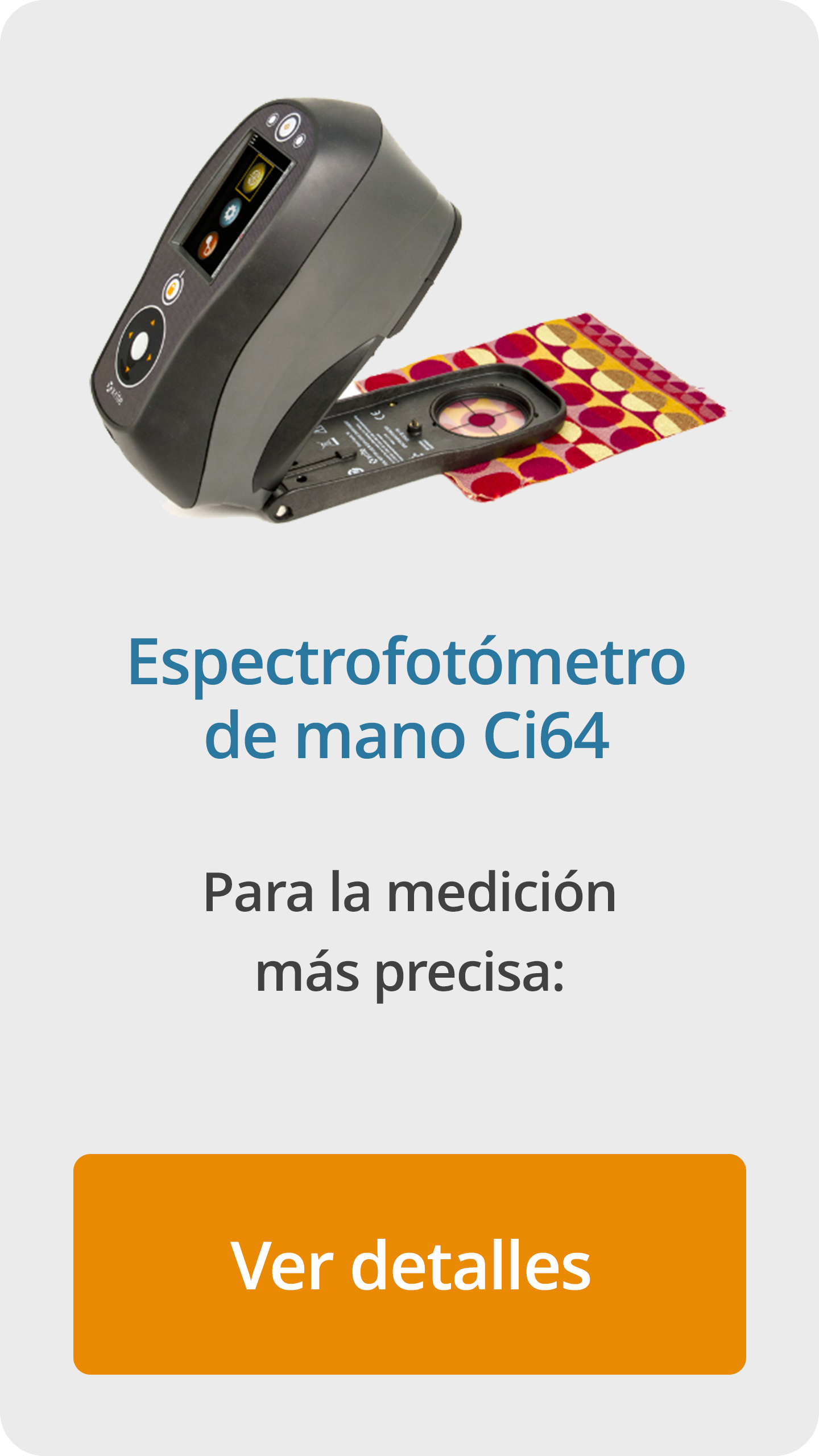 Espectrofotómetro ci64