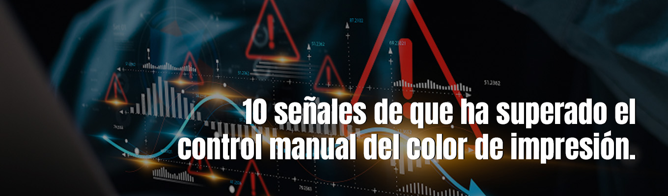 Control manual del color de impresión