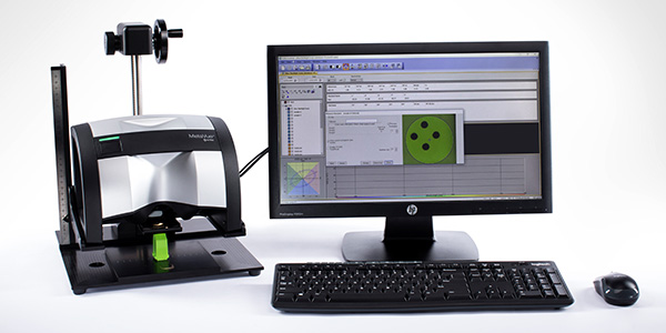 MetaVue VS3200 con cámara integrada para ubicar la zona de medición
